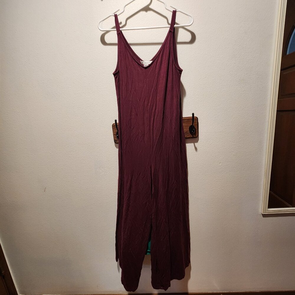 Athleta Maroon Romper, xs